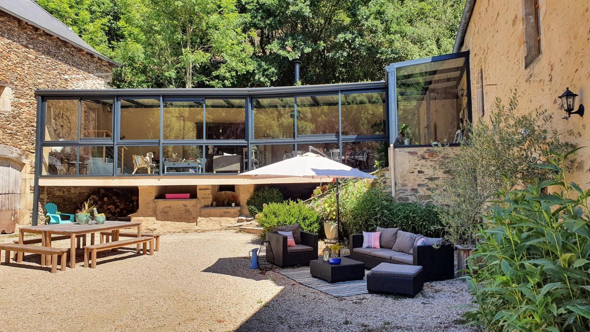 La Ferme Des Andes - Gite L'Atelier Quins Exterior photo